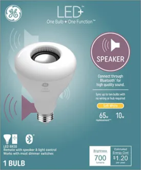 10W LED  Soft W BR30 SPEAKER BULB