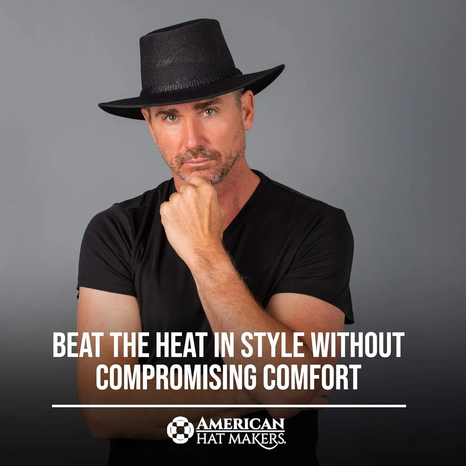 American Hat Makers Summer Hats for Men & Women - Cabana Hat - Beach & Golf Hats