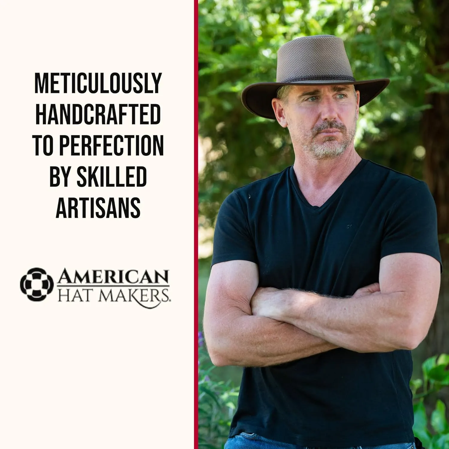 American Hat Makers Summer Hats for Men & Women - Cabana Hat - Beach & Golf Hats