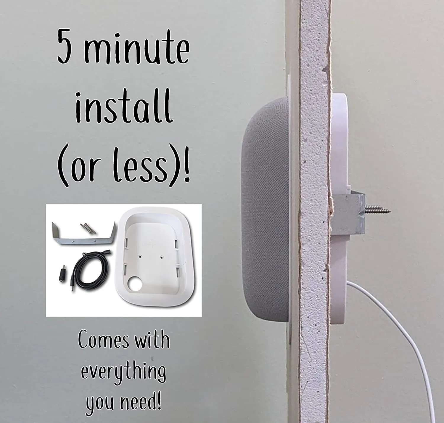 Built-in Nest Audio Wall Mount: Amazing Sound Everywhere
