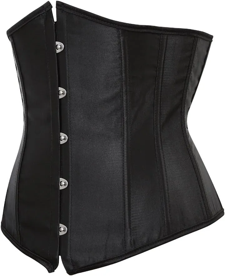 frawirshau Women's 9427 Lace Up Boned Underbust Waist Trainer Corset