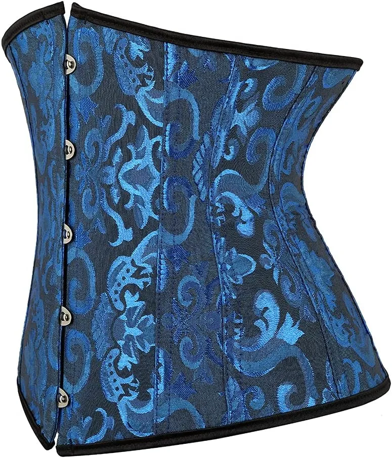 frawirshau Women's 9427 Lace Up Boned Underbust Waist Trainer Corset