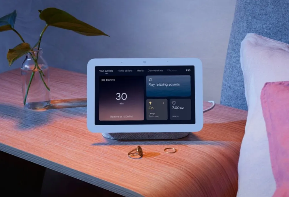Google Nest Hub 7” Smart Display with Google Assistant (2nd Gen) - Mint