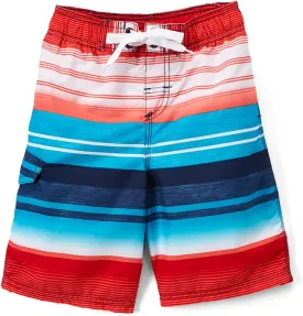 Kanu Surf Echo Boys Swim Trunks with UPF 50  Sun Protection-Quick Dry Boys Swimsuit