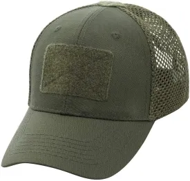M-Tac Mesh Operator Hat - Tactical Baseball Cap - Army, Military Style Ripstop Patch Hat for Men and Women