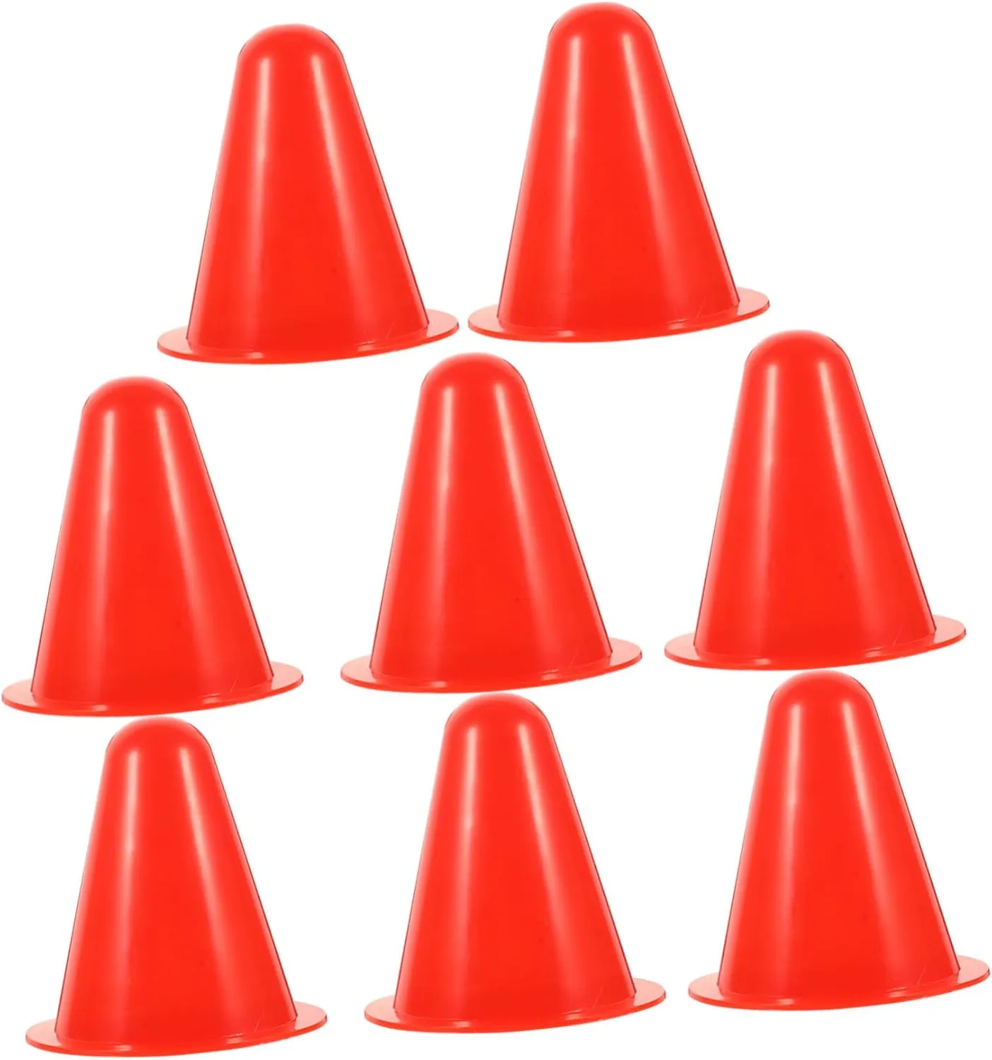 Mini Cones for Skating 20pcs Agility Cones Roller Skates Stoppers Ground Obstacle Course Sports Indoor Outdoor