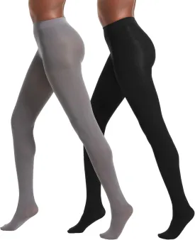 No Nonsense Women's Super Opaque Control Top Tights