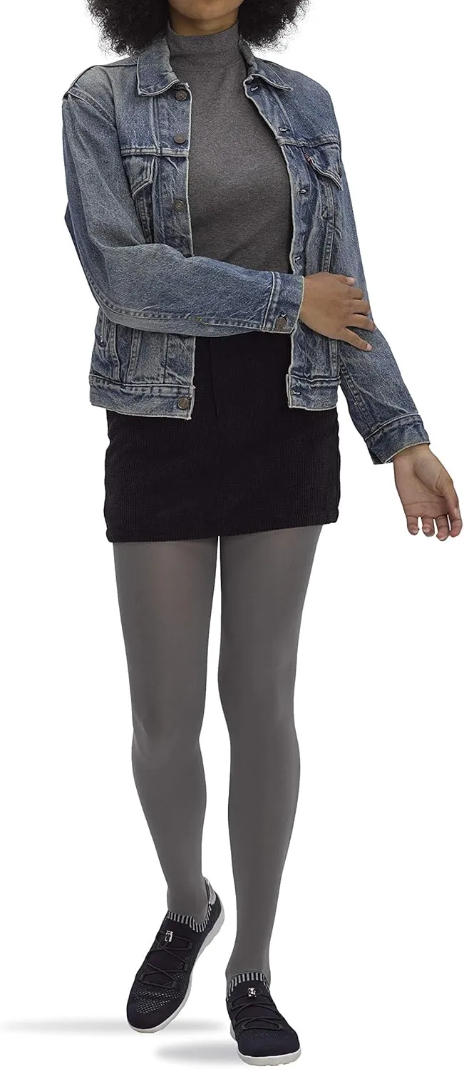 No Nonsense Women's Super Opaque Control Top Tights