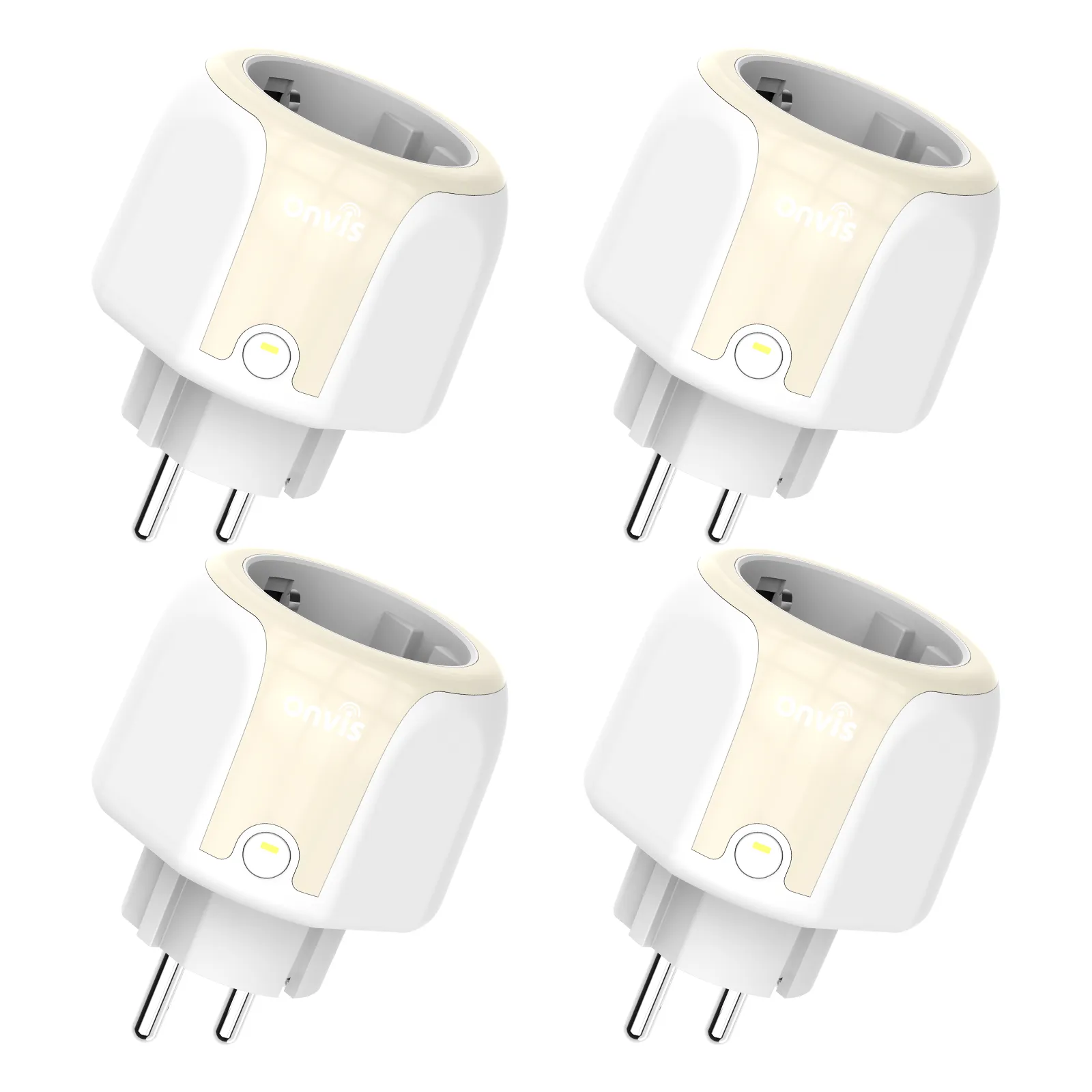 Onvis Smart Plug S4EU, Matter over Thread, 16A/4000W Max, Works with Apple Home, Alexa, Google Home, SmartThings