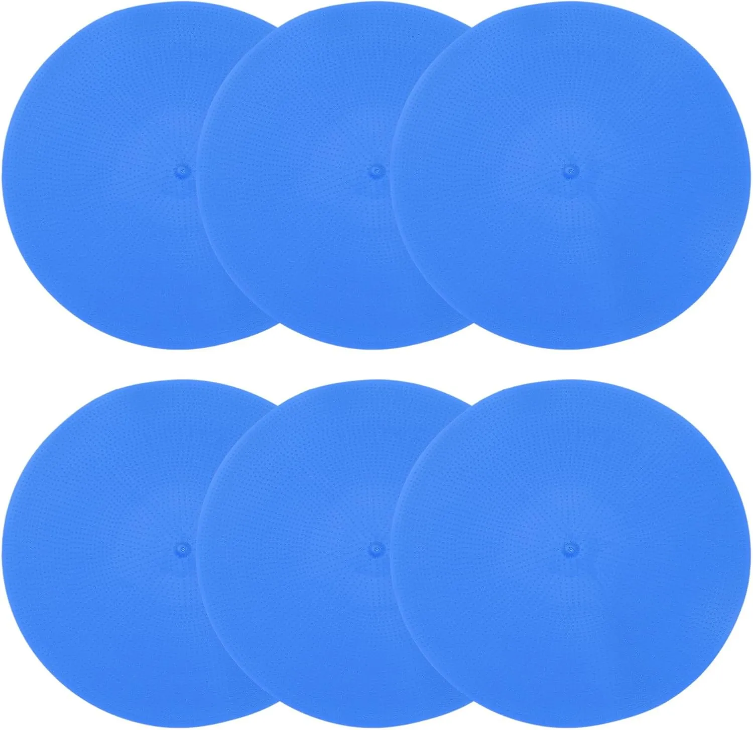 PATIKIL Spot Markers, Non-Slip Floor Dots Agility Markers Flat Field Cones Poly Dots for Gym PE Speed Training Dance Soccer Basketball Sports