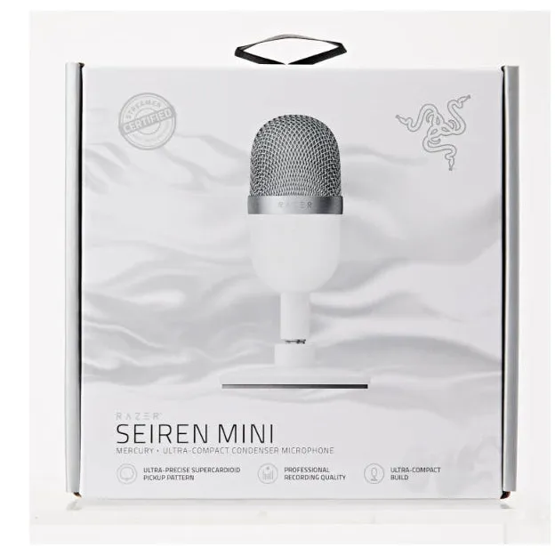 Razer Seiren Mini Condenser Microphone - Mercury