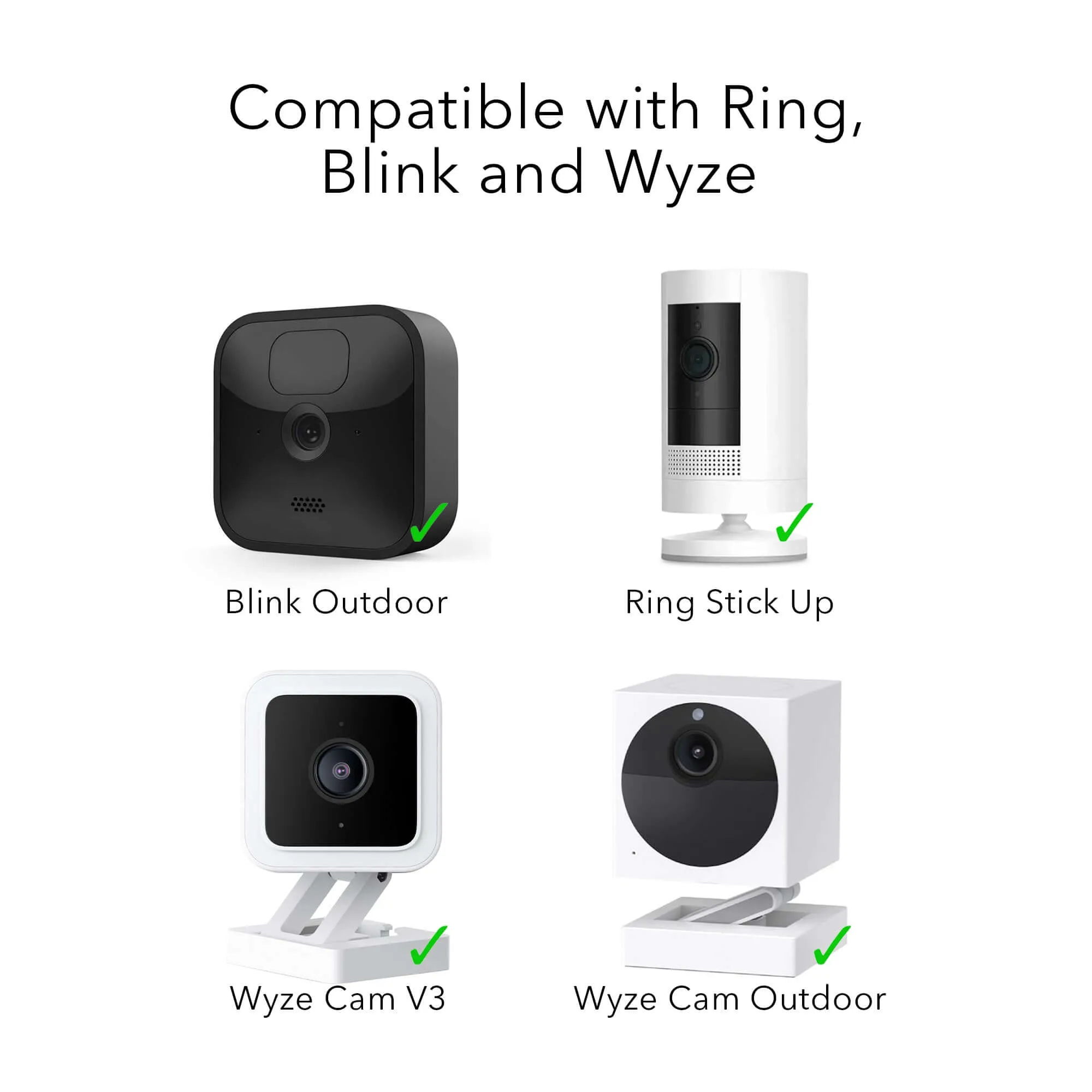 Ring Stick Up Cam (Battery)   Wasserstein Bird Feeder Camera Case Bundle