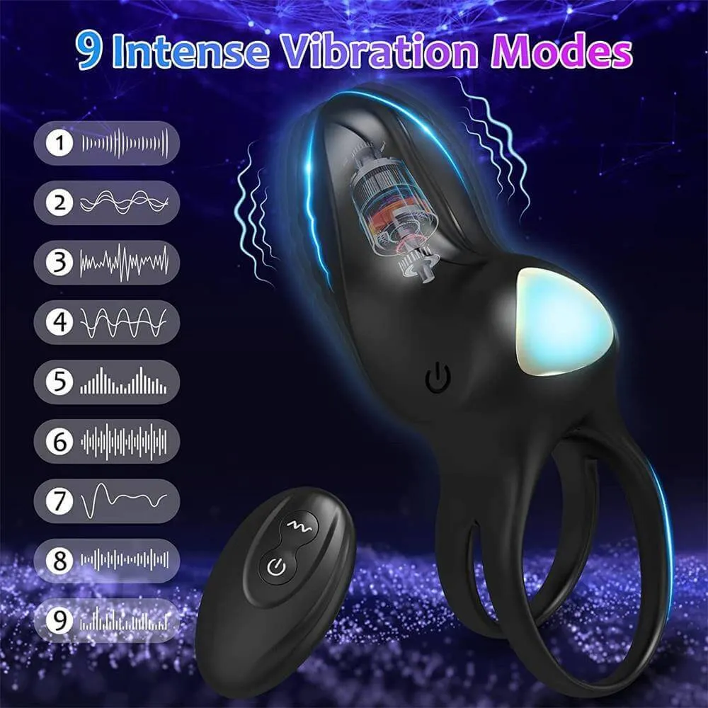 Robbie - App Controlled Rechargeable Vibrating Efficient Cock Ring