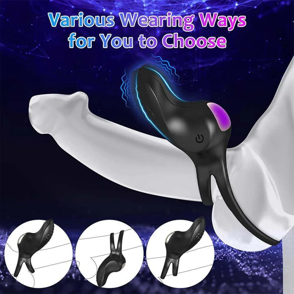 Robbie - App Controlled Rechargeable Vibrating Efficient Cock Ring