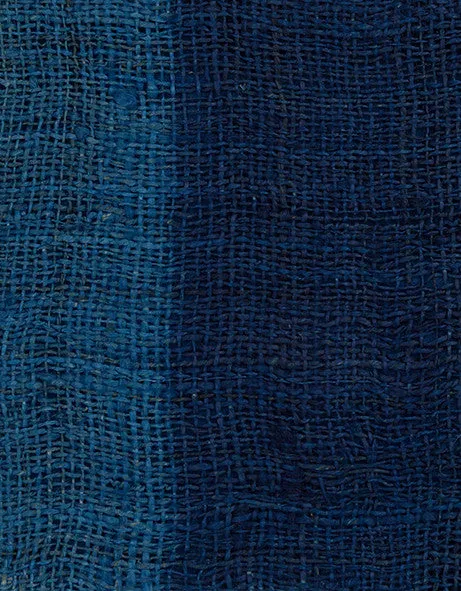 Set of 4 Coasters Indigo Dyed Dot