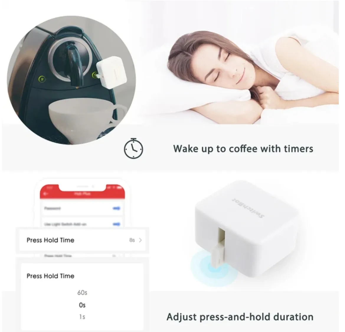 SwitchBot Bot - Button Pusher (Black)